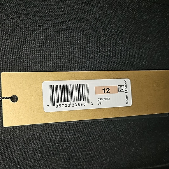 DONNA KARAN NEW YORK WOMEN Sheather Plisse Dress Size 12 - Picture 9 of 15